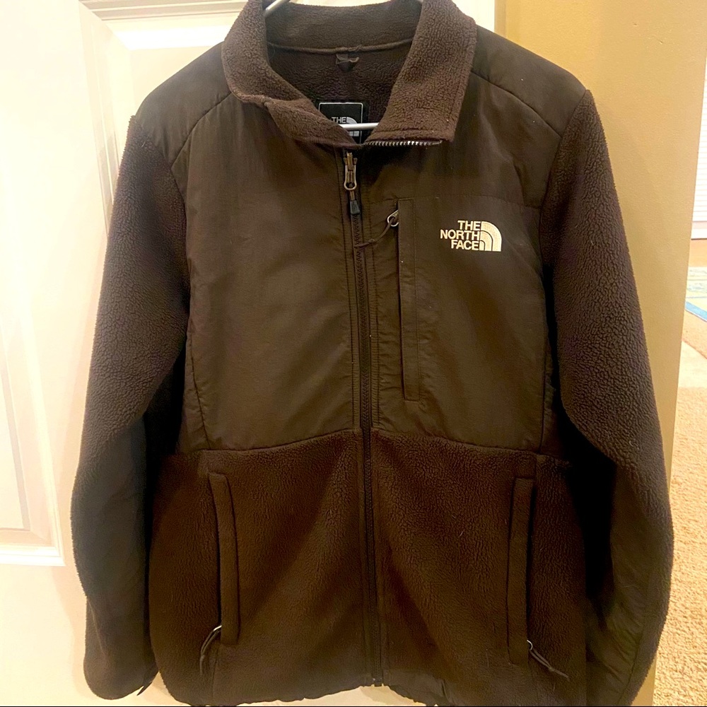 The North Face brown Denali jacket